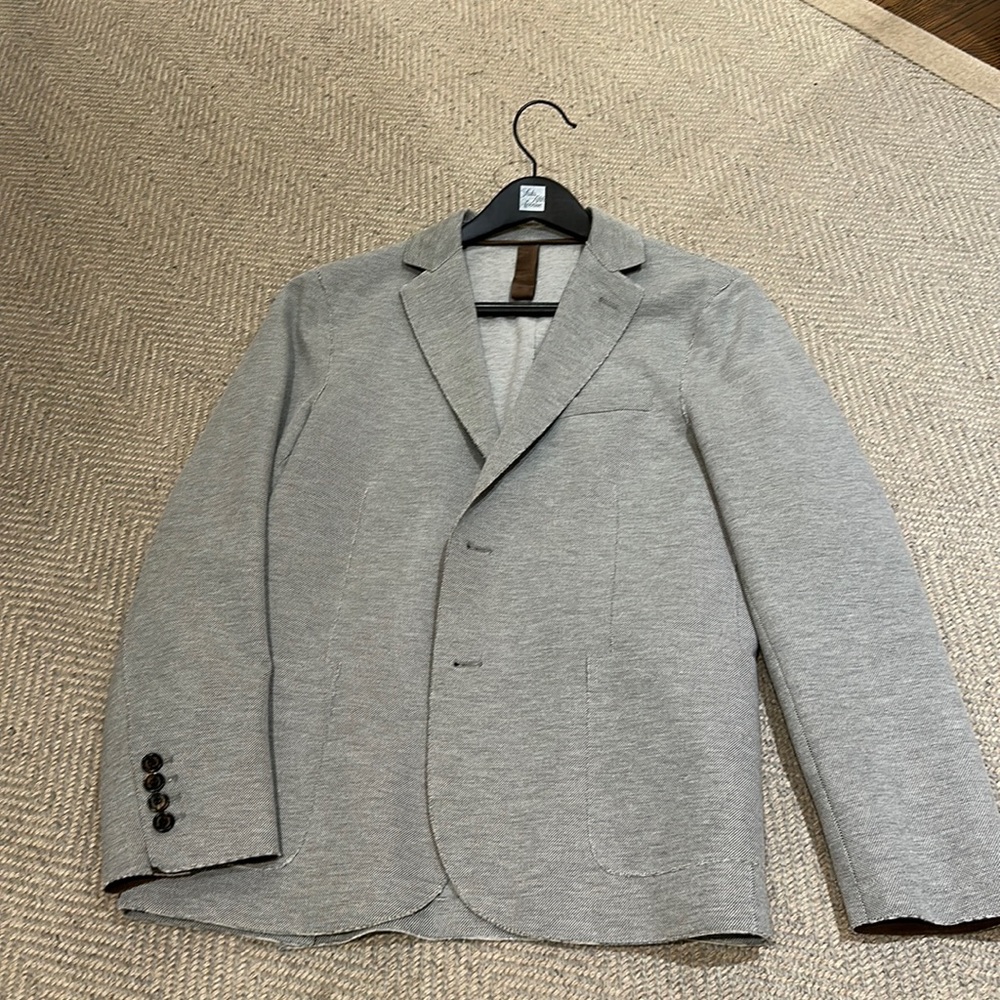 Men’s Eleventy Slim Fit Stretch Cotton Sports Jacket